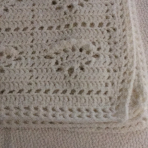HAND MADE CROCHETED SOFA BLANKET